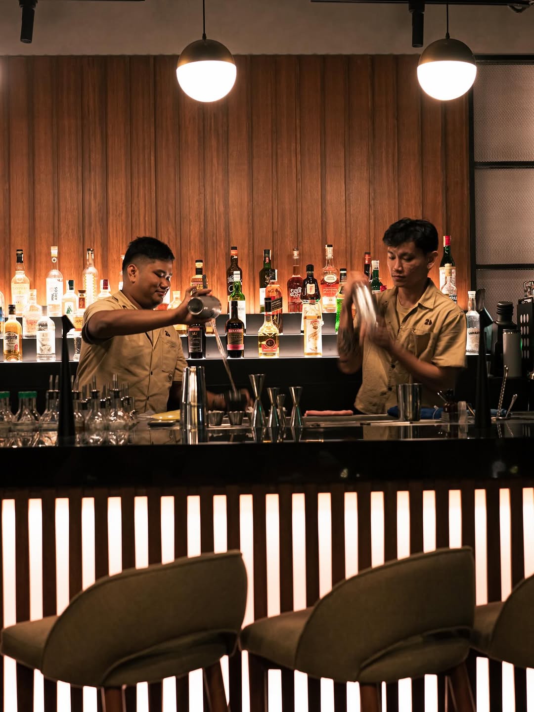 Interior of 2b Cocktail Bar